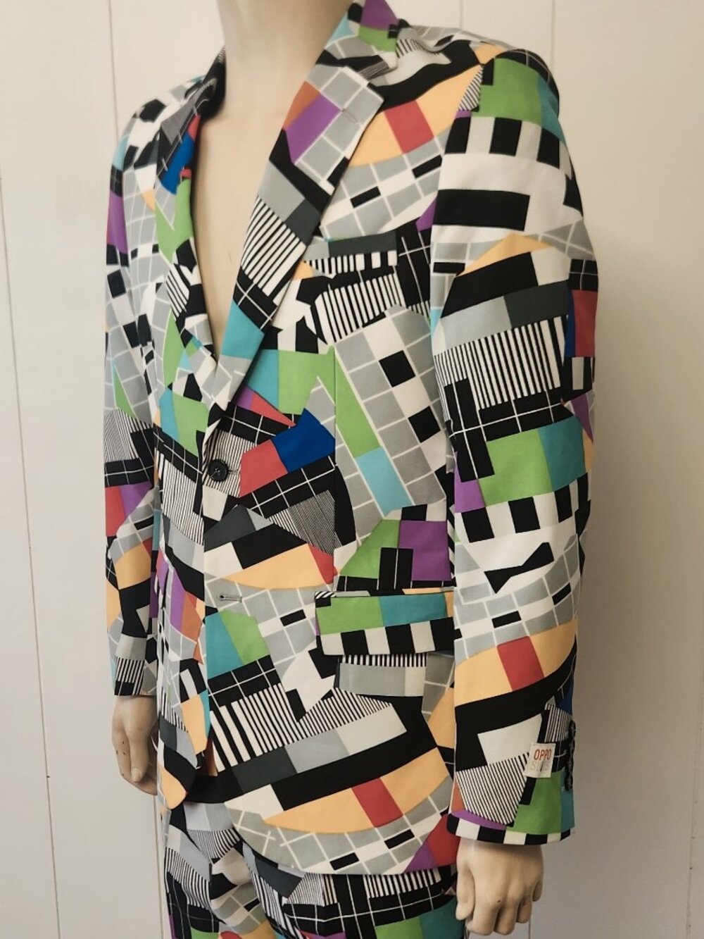 OppoSuits men's 40 colorful Testival 2 piece jacket pants NEW